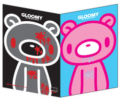 A4 Plastic File Folder - 2 Pockets - Baby Gloomy Bear