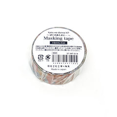 Tokotoko Circus - Dreaming of Birds Cat Japanese Washi Tape