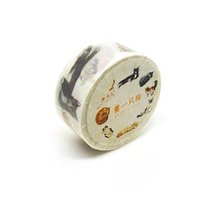 Cats Washi Tape (2cm wide) 8m
