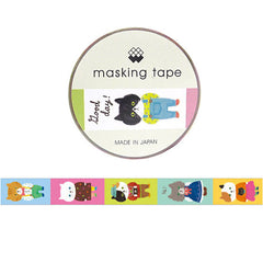 Mind Wave : Cute Cats in Costume Washi Tape!!