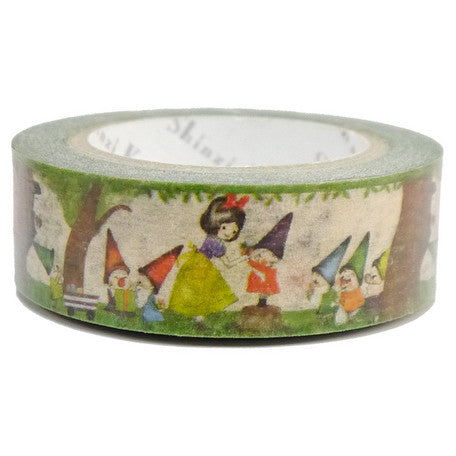 Shinzi Katoh - Snow White & the 7 Dwarfs Washi Tape - from Japan