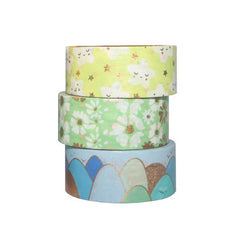 Cool Colours - Set of 3 Mini Washi Tape Rolls