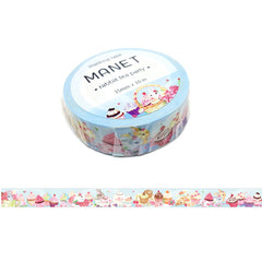 Rabbit Tea Party - Adorable Korean Washi Tape! 10m