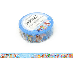 Welsh Corgi in Candyland - Adorable Korean Washi Tape! 10m