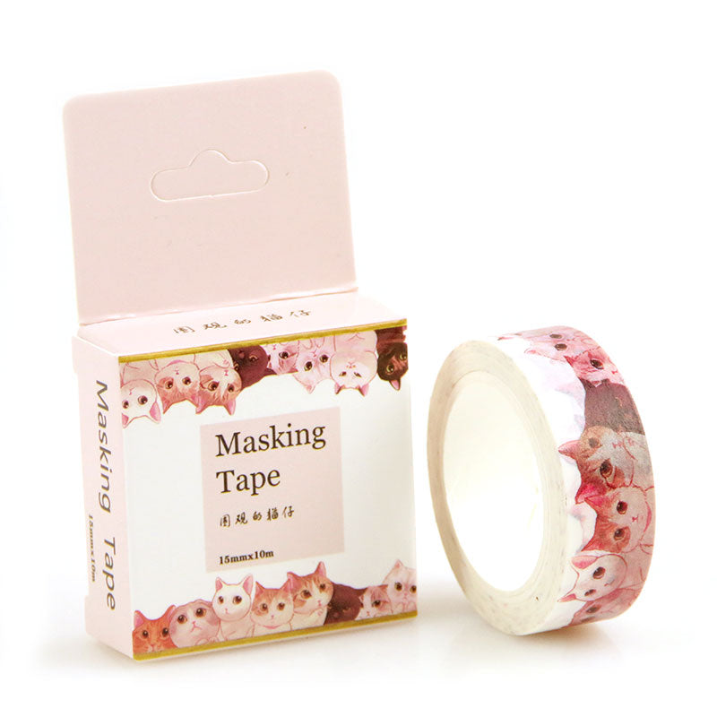 Curious Cat Crowd - Washi Tape!