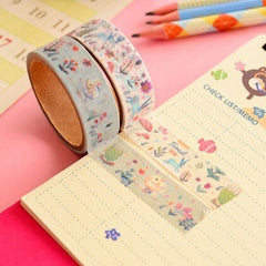 Kawaii Rabbit Set of 2 Adorable Washi Tapes!