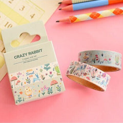 Kawaii Rabbit Set of 2 Adorable Washi Tapes!