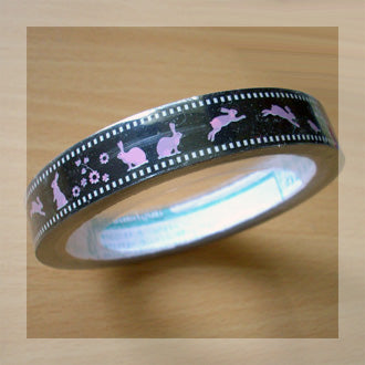 Pink Bunnies Large Deco Tape!! 