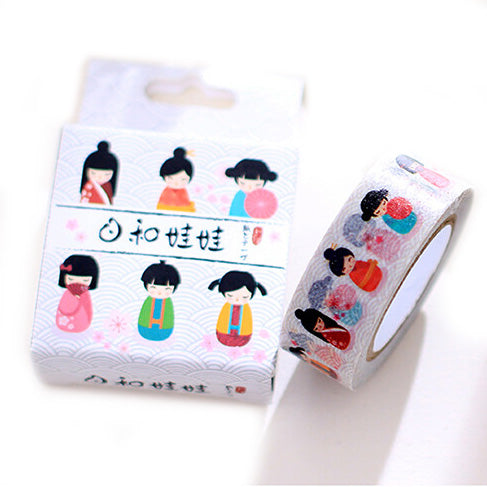 Kawaii Japanese Kimono / Geisha Girl Washi Tape!