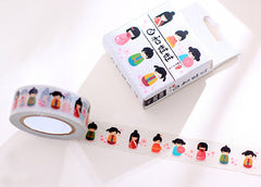 Kawaii Japanese Kimono / Geisha Girl Washi Tape!