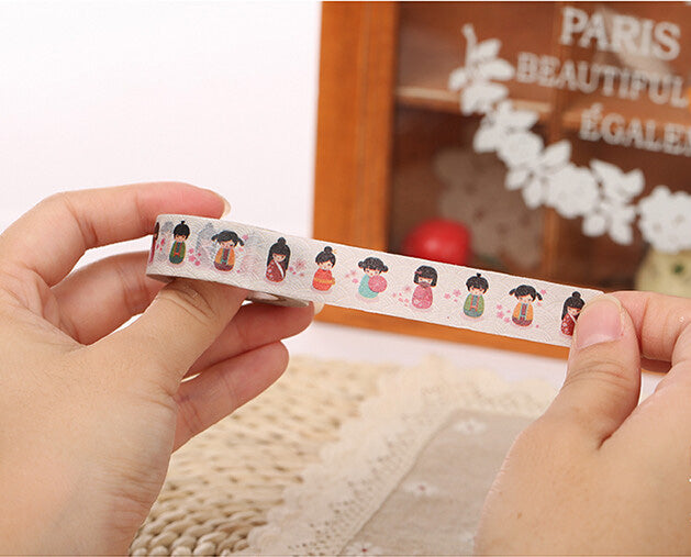 Kawaii Japanese Kimono / Geisha Girl Washi Tape!