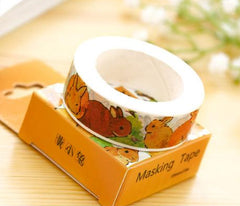 Bunnies! Cute Rabbit Washi Tape