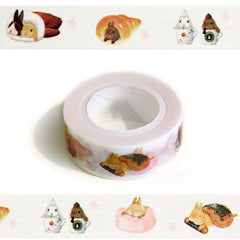 Sweet Treats Bunnies - Rabbit Washi Tape! cute!