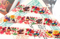 Pretty Birds & Flowers Washi Tape!