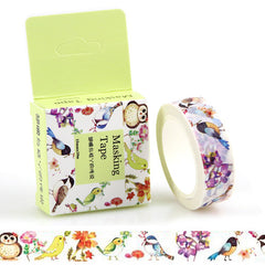 Pretty Birds & Flowers Washi Tape! Ver.2