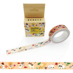 Kitties VS the Sea Washi Tape! 