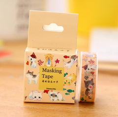 Kitties VS the Sea Washi Tape! 