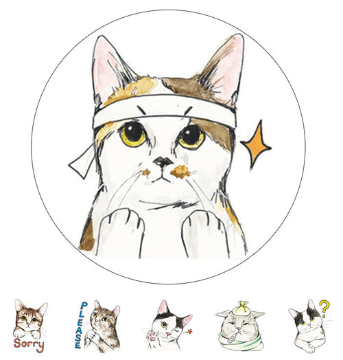 Cat Feels Washi Tape