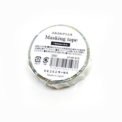 Tokotoko Circus - Fuwa Fuwa Prince - Cute Cat Japanese Washi Tape