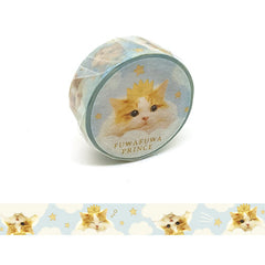 Tokotoko Circus - Fuwa Fuwa Prince - Cute Cat Japanese Washi Tape