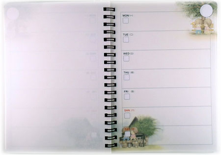 Amy and Tim Weekly Planner / Diary!