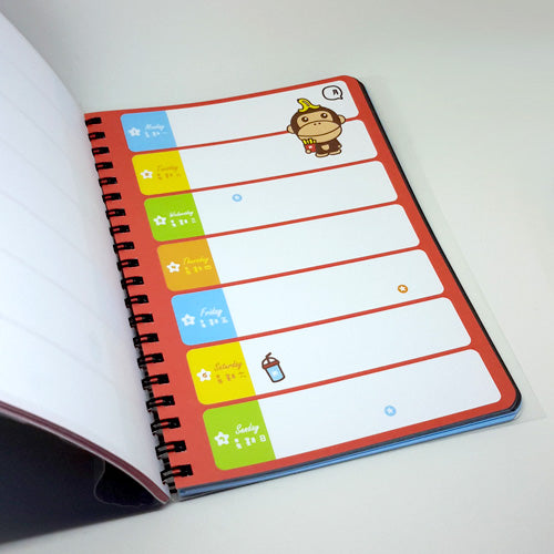 Kobbe Monkey Weekly Planner / Diary!
