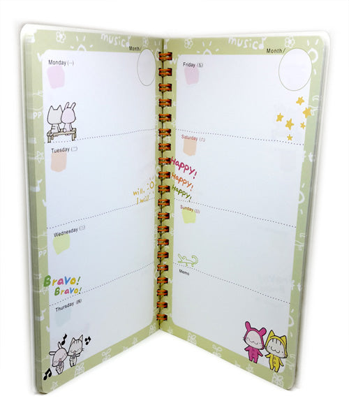 Cute Animals Weekly Planner / Diary! 