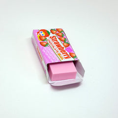 Cute Japanese Strawberry Choc Snack eraser!
