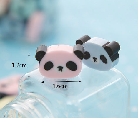 Panda Erasers set of 4!