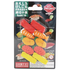 Iwako : Sushi Eraser set!