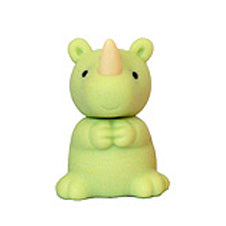 Iwako : Cute Green Rhinocerous eraser