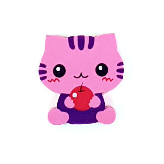 Cute Animal Eraser - Pink Cat