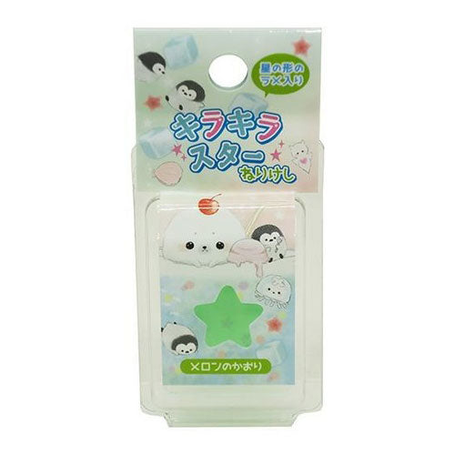 Crux : Shombori Azarashi Seal Glitter Putty Eraser *scented*