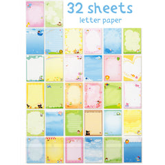 Cute Letter Paper - 32 sheets!