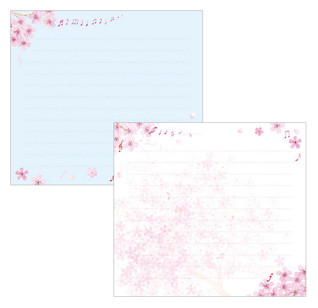 Frontia : Cherry Blossoms Letter Paper