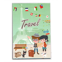 Travel / Holiday Themed Cute Letter Paper - 64 sheets!