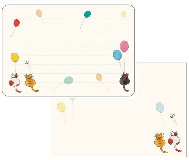 Frontia : Cats & Balloons mini Letter Set!