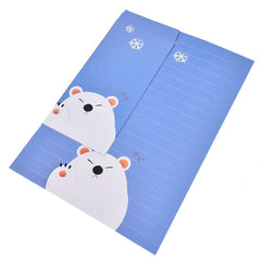 Kawaii Bear Blue Letter set!