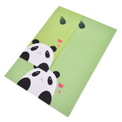 Kawaii Panda Green Letter set!