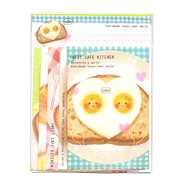 Sweet Cafe Kitchen - Letter Writing Set - Paper & Envelopes!