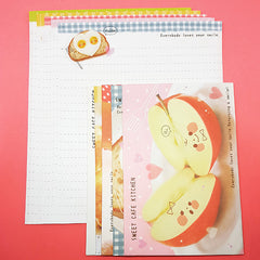 Sweet Cafe Kitchen - Letter Writing Set - Paper & Envelopes!