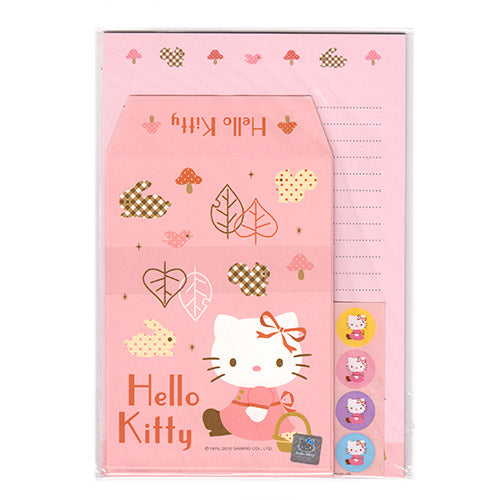 Sanrio - Hello Kitty in Pink Dress - Letter Writing Set - Paper & Envelopes