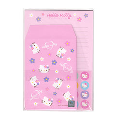 Sanrio - Hello Kitty with Flowers - Letter Writing Set - Paper & Envelopes