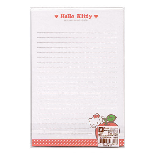 Sanrio - Hello Kitty with Apples - Letter Writing Set - Paper & Envelopes