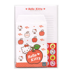 Sanrio - Hello Kitty with Apples - Letter Writing Set - Paper & Envelopes