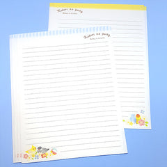 Pretty Pastel Birds - Letter Writing Set - Paper & Envelopes!
