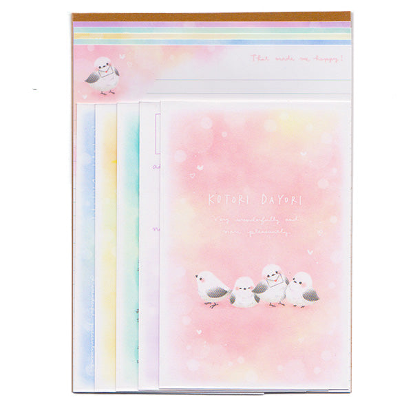 Kotori Dayori - Cute Bird Letter Set - Writing Paper & Envelopes