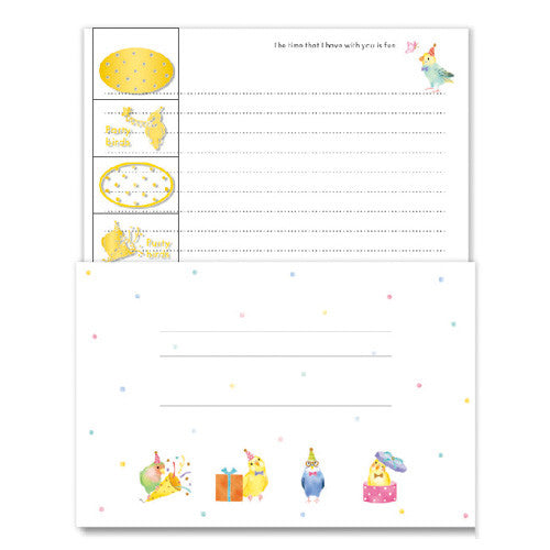 Letter Writing Set LUCKY DIP!  8 Sheets, 4 Envelopes + 4 Stickers