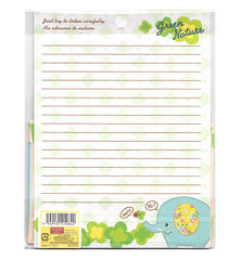 Cute Elephant Letter set