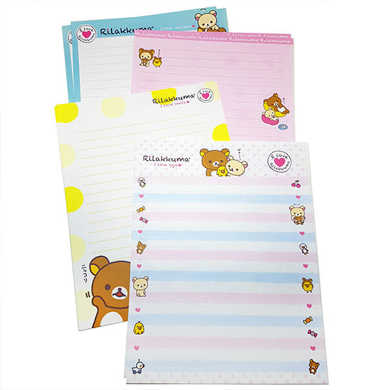 Rilakkuma & Friends - Letter Writing Set - Paper & Envelopes!